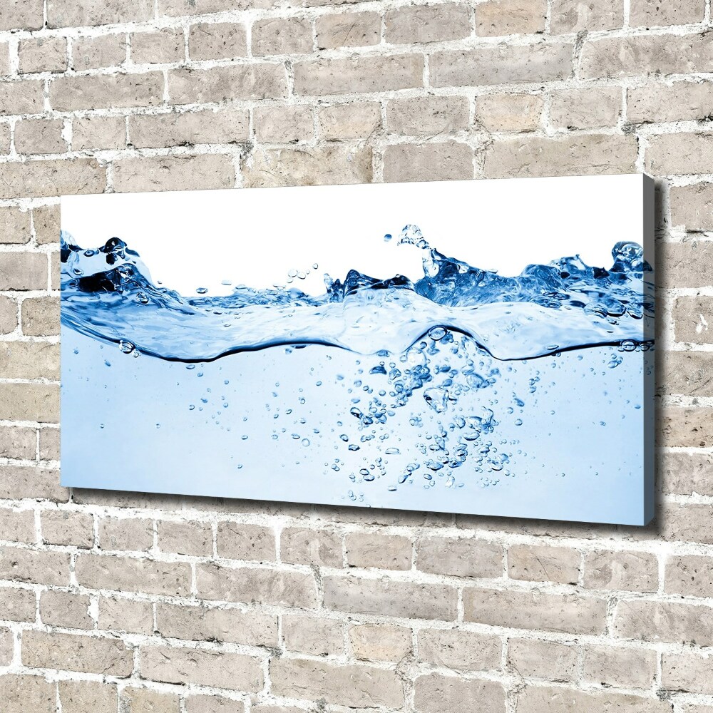 Canvas wall art Water