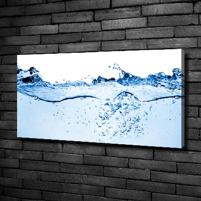 Canvas wall art Water