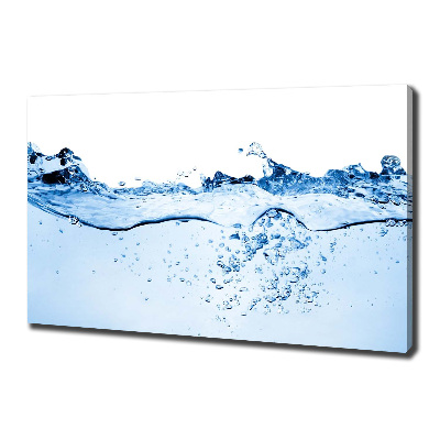 Canvas wall art Water