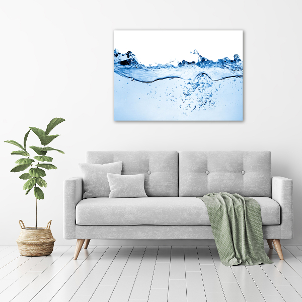 Canvas wall art Water