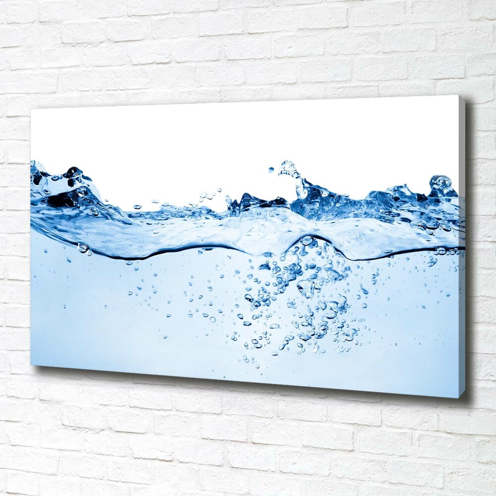 Canvas wall art Water