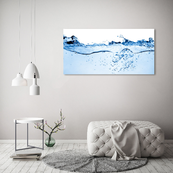 Canvas wall art Water