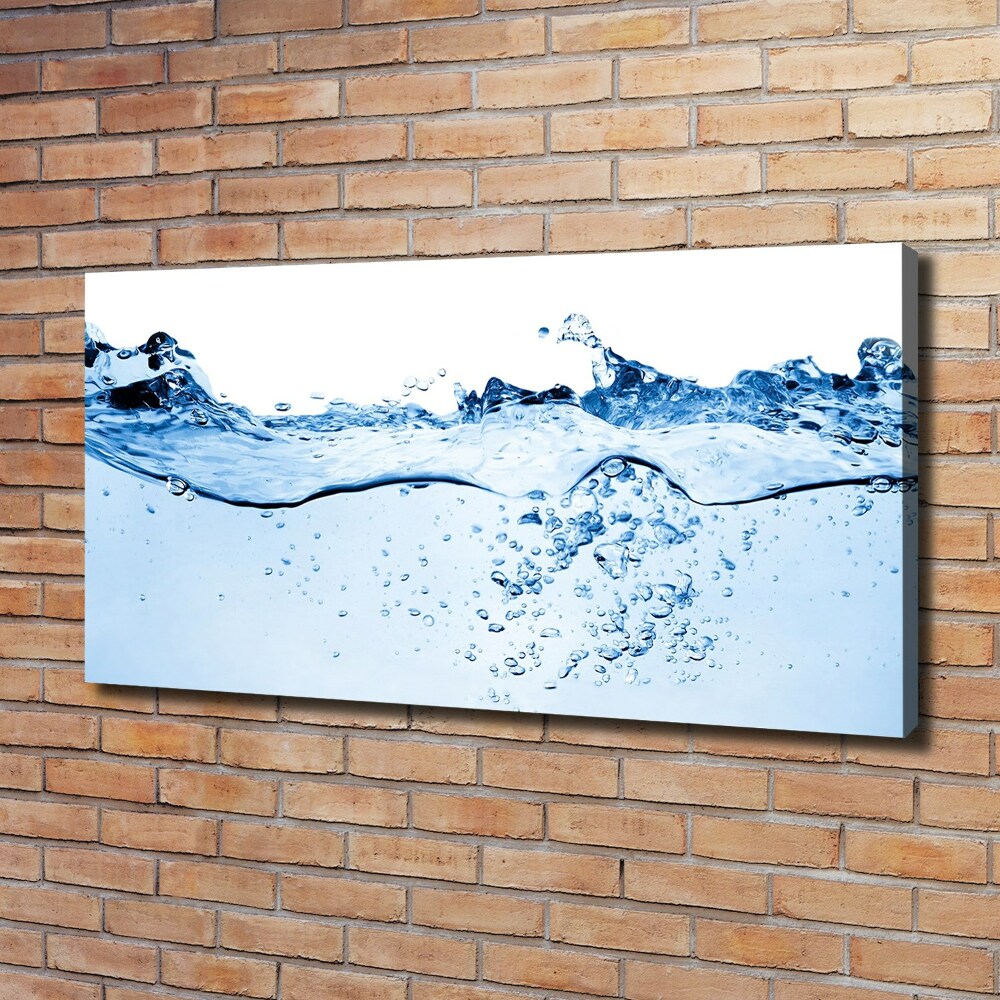 Canvas wall art Water