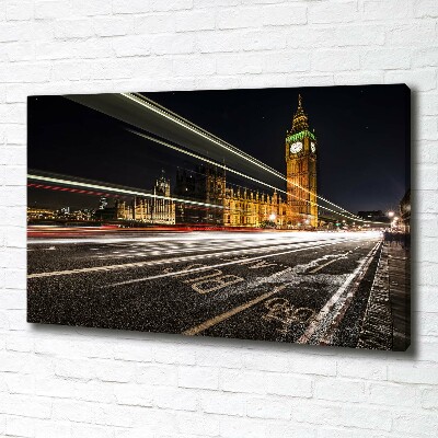 Canvas wall art Big Ben London