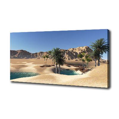 Canvas wall art Oasis