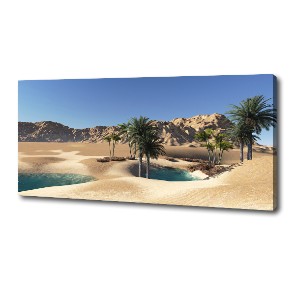 Canvas wall art Oasis