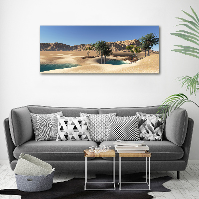 Canvas wall art Oasis