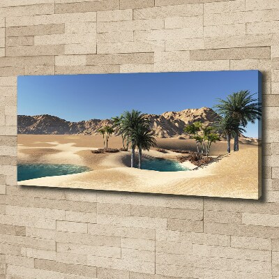 Canvas wall art Oasis