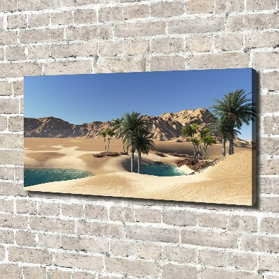 Canvas wall art Oasis