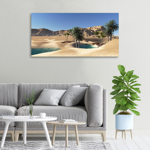 Canvas wall art Oasis