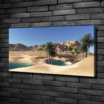 Canvas wall art Oasis