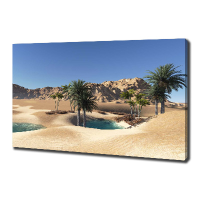 Canvas wall art Oasis