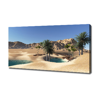 Canvas wall art Oasis