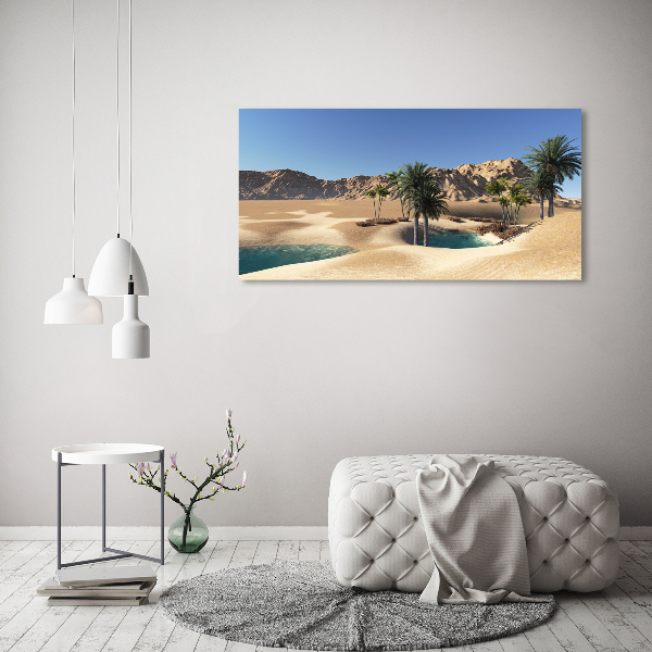 Canvas wall art Oasis