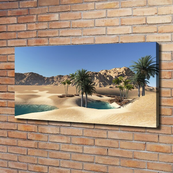 Canvas wall art Oasis