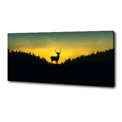 Canvas wall art Deer