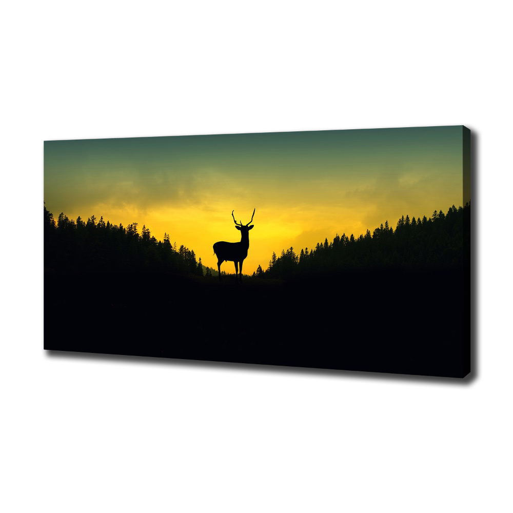 Canvas wall art Deer