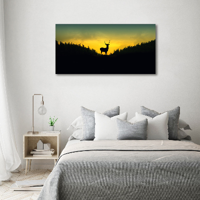 Canvas wall art Deer