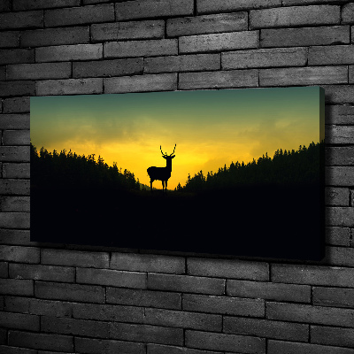 Canvas wall art Deer