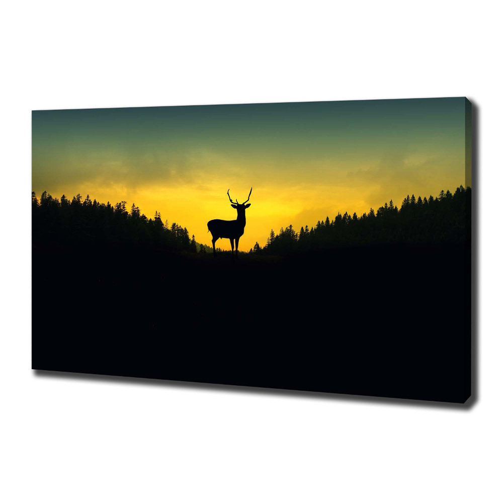 Canvas wall art Deer