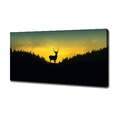 Canvas wall art Deer