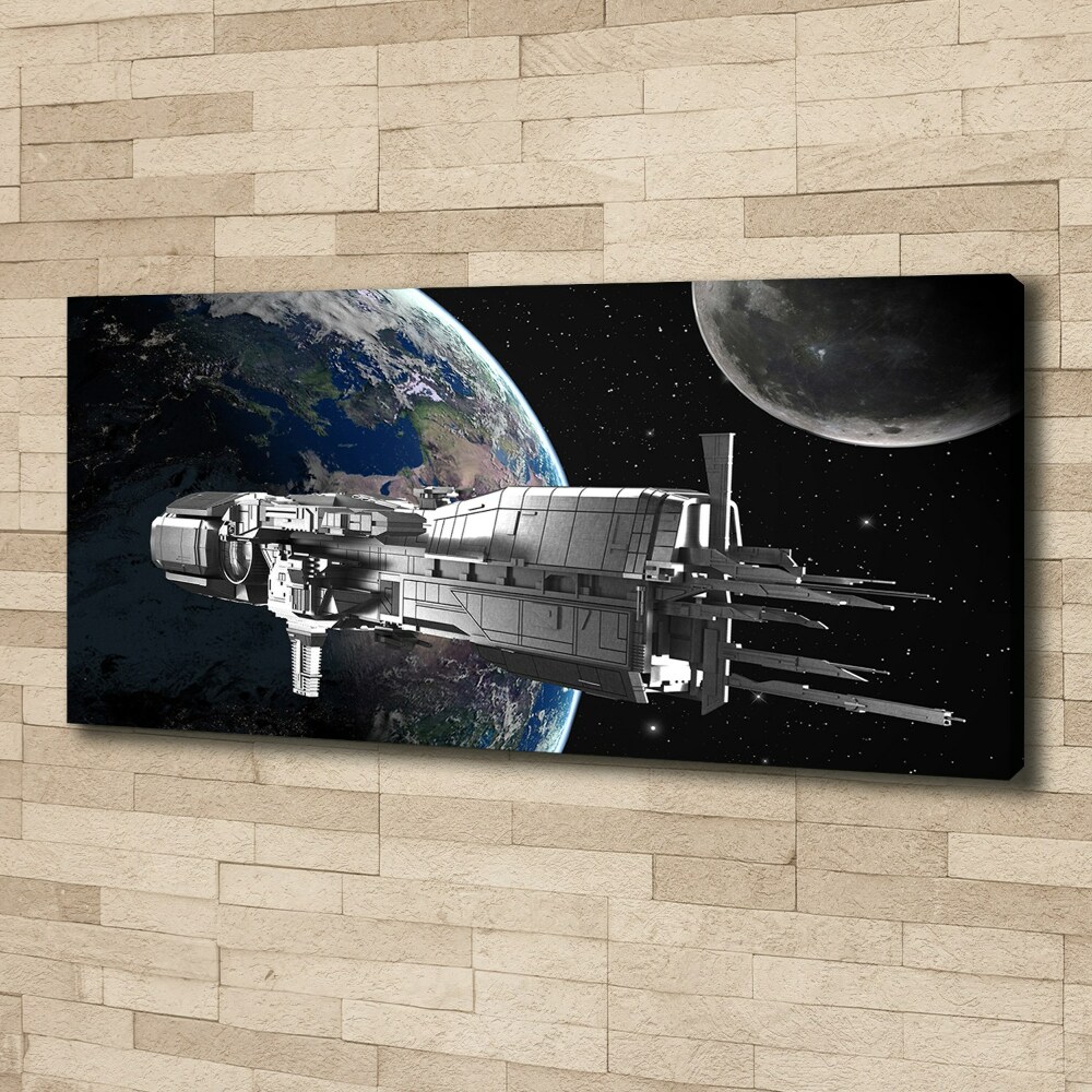 Canvas wall art Spacecraft