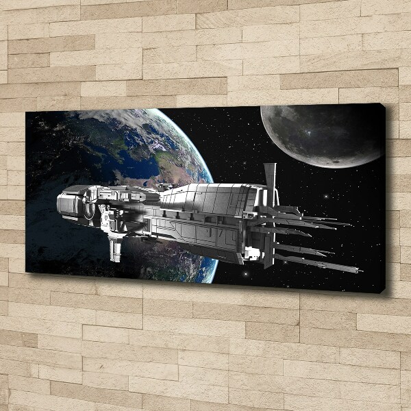 Canvas wall art Spacecraft