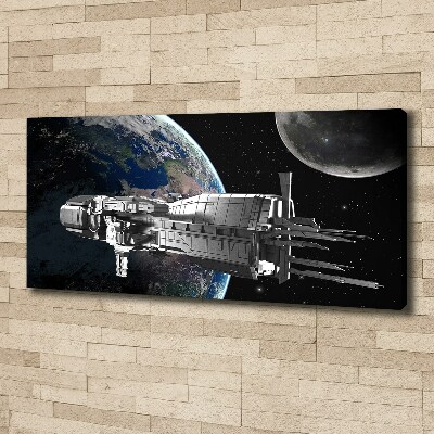 Canvas wall art Spacecraft