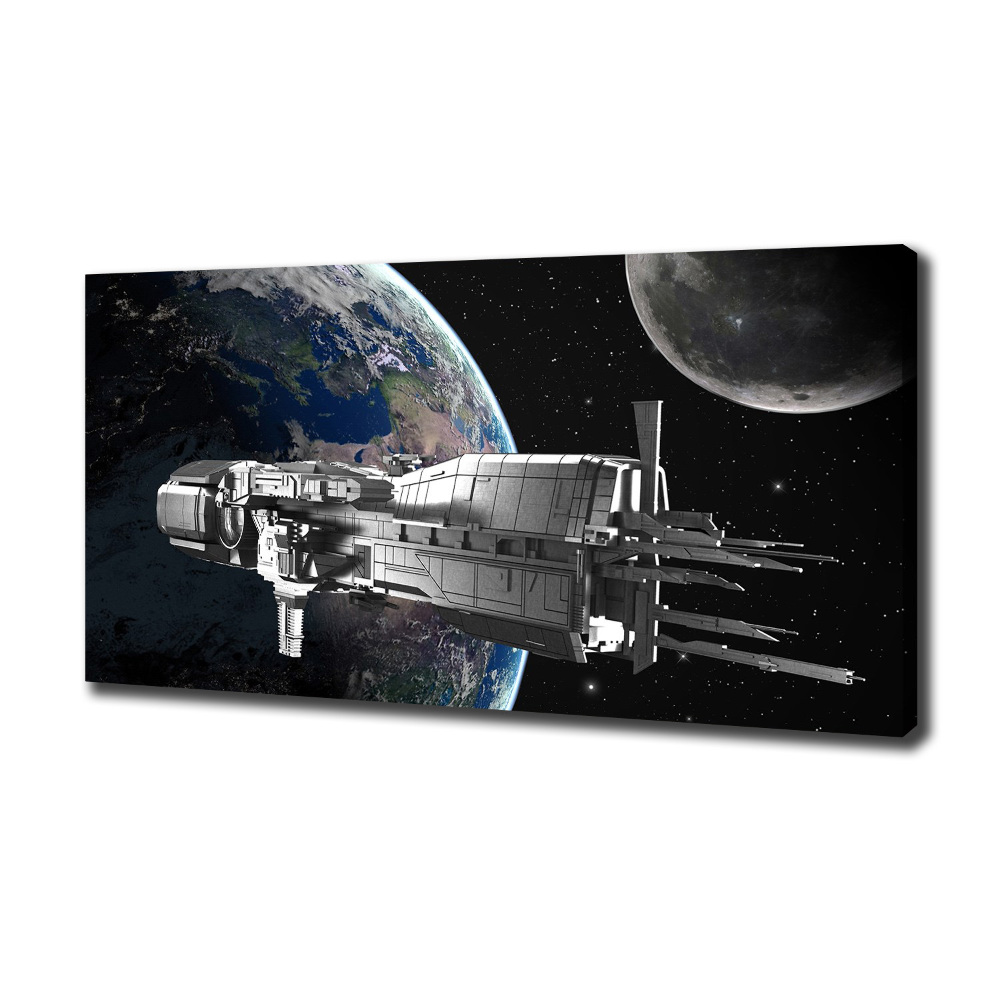 Canvas wall art Spacecraft