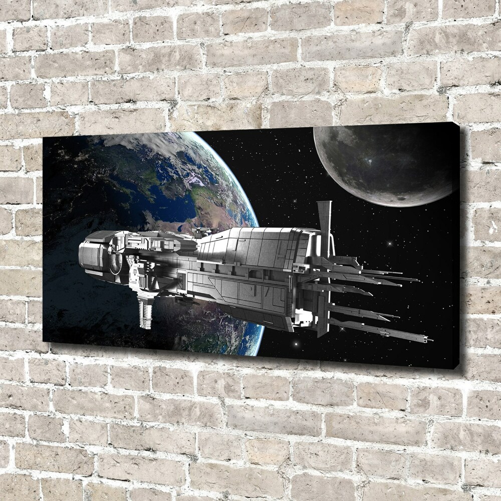 Canvas wall art Spacecraft