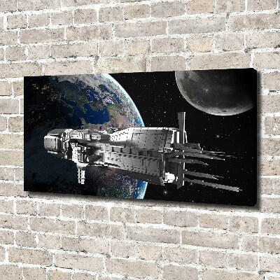 Canvas wall art Spacecraft