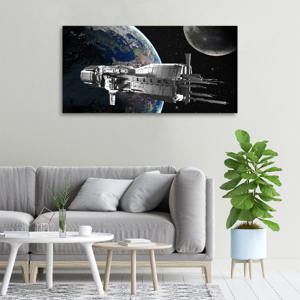 Canvas wall art Spacecraft