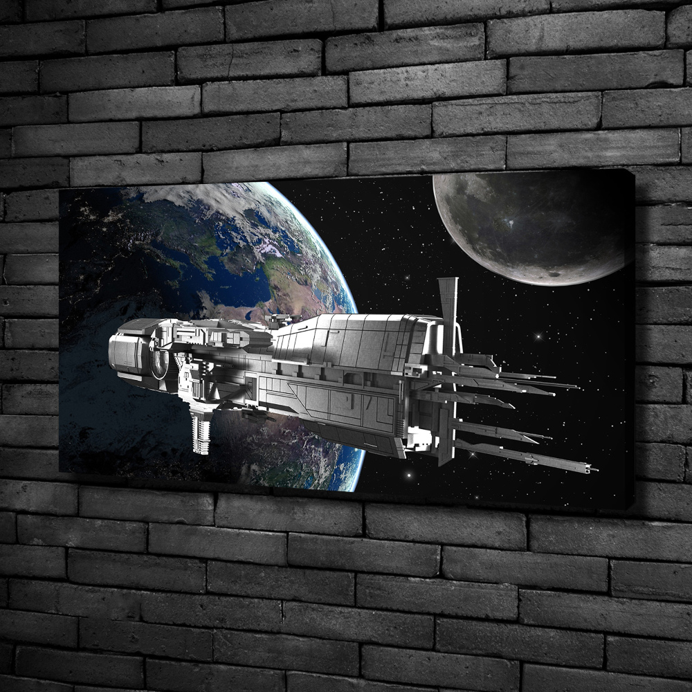 Canvas wall art Spacecraft