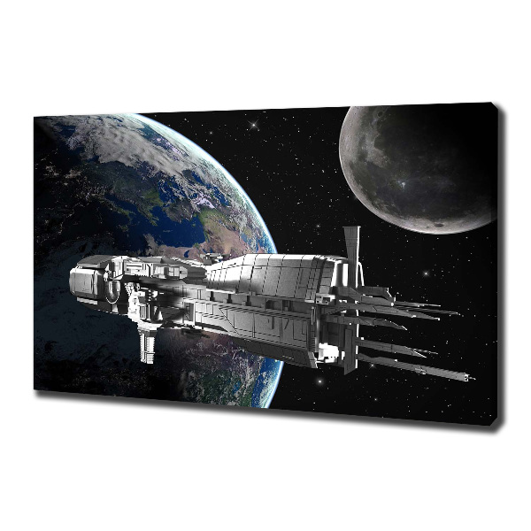 Canvas wall art Spacecraft