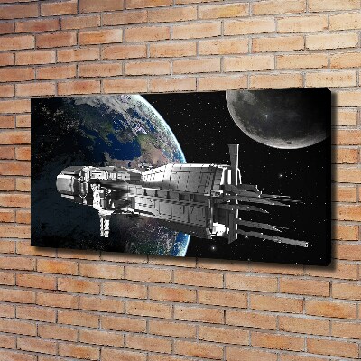 Canvas wall art Spacecraft