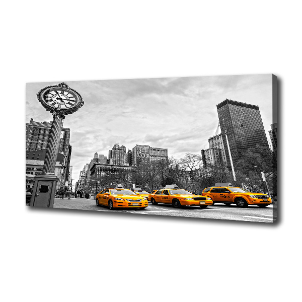 Canvas wall art New York taxis