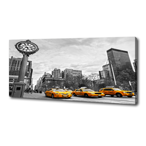 Canvas wall art New York taxis