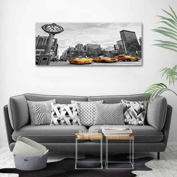 Canvas wall art New York taxis