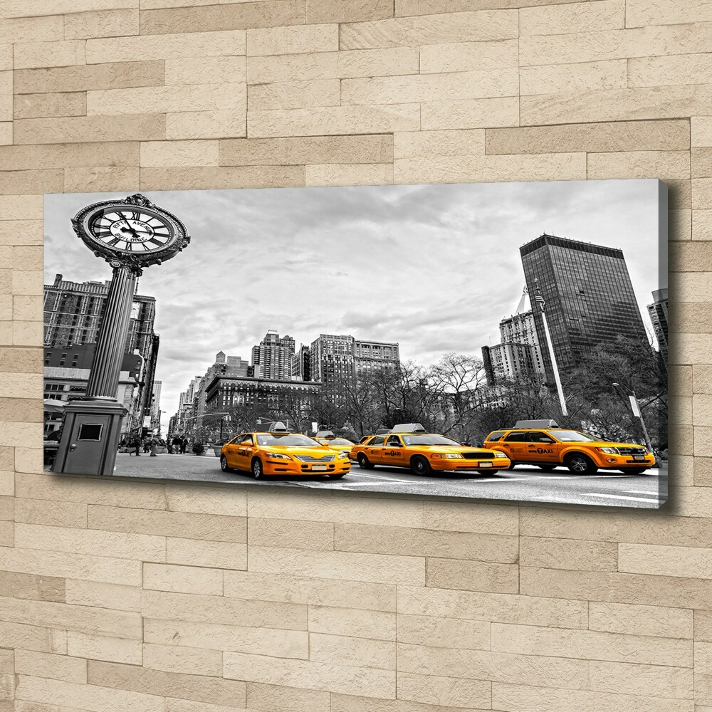 Canvas wall art New York taxis