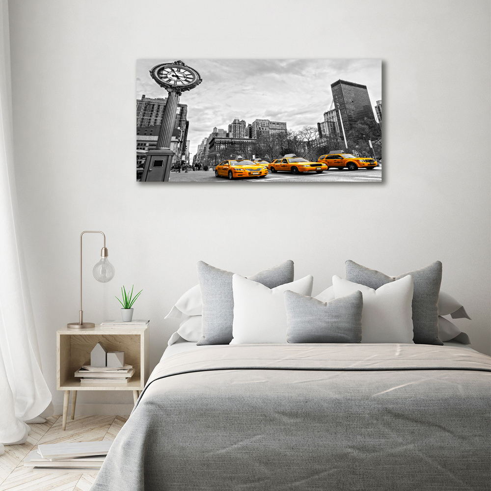 Canvas wall art New York taxis