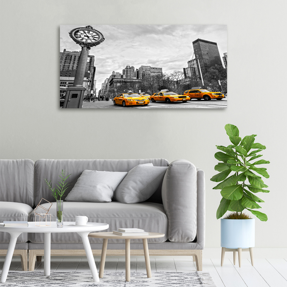 Canvas wall art New York taxis