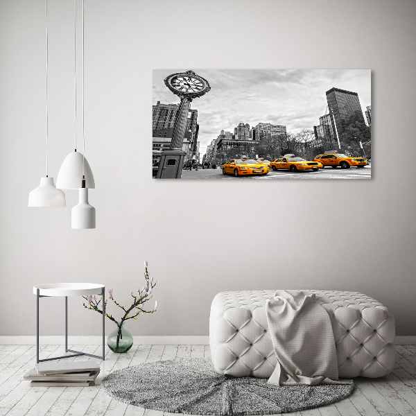 Canvas wall art New York taxis