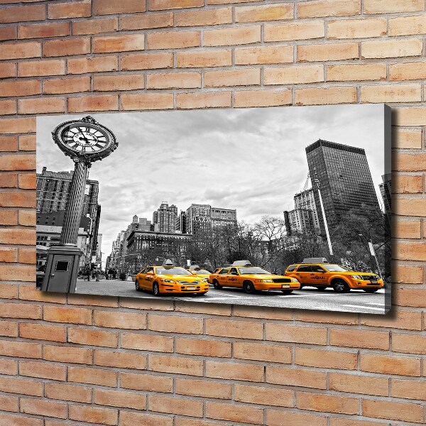 Canvas wall art New York taxis