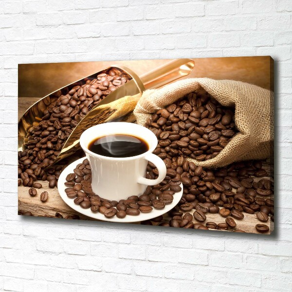 Canvas wall art Cup of coffee