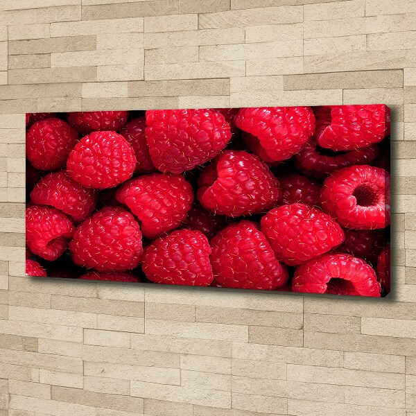 Canvas wall art Raspberries