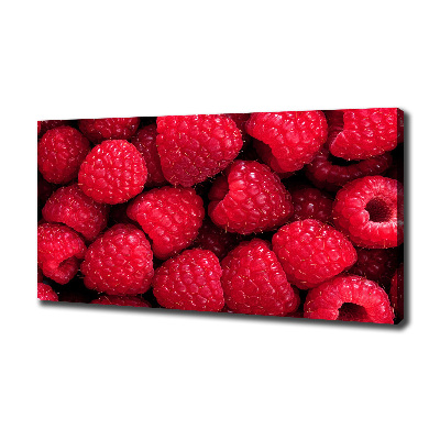 Canvas wall art Raspberries