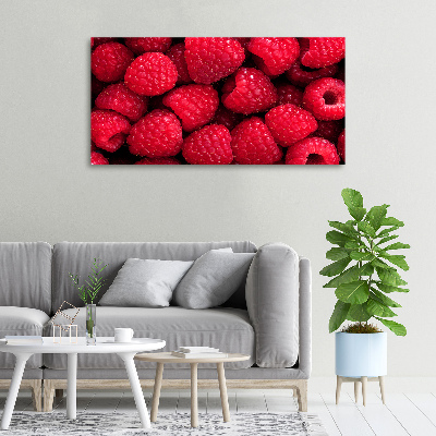 Canvas wall art Raspberries