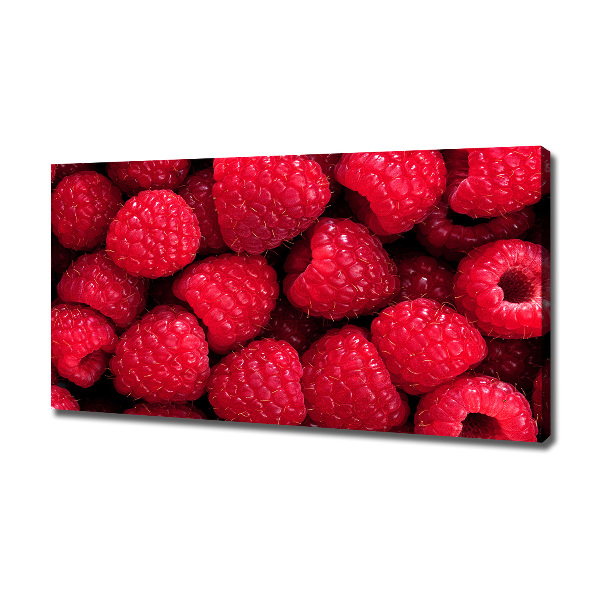 Canvas wall art Raspberries