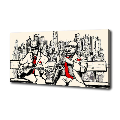 Canvas wall art New York Jazz