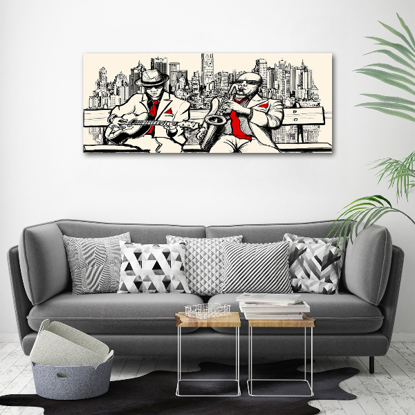 Canvas wall art New York Jazz